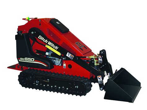 ditch witch sk 750 skid steer walk behind loader|ditch witch stand on.